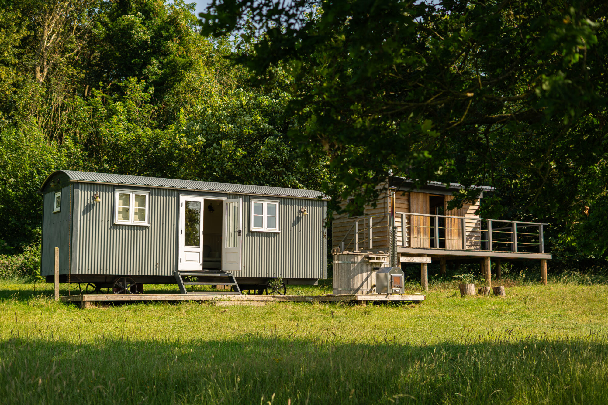 Orchid shepherds hut